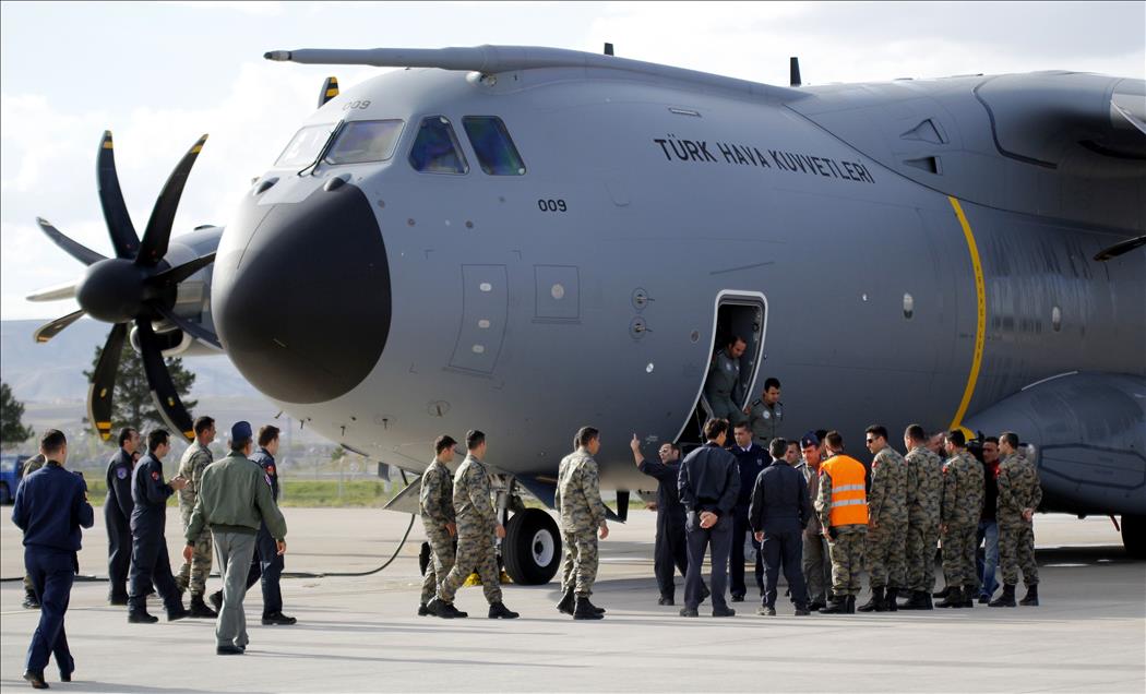 Geleceğin nakliye uçağı A400M Türkiye'de