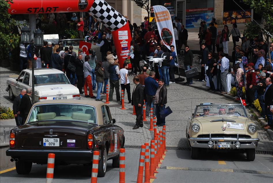 Klasik Otomobil Kulübü'nün "Geleneksel Bahar Rallisi" start aldı