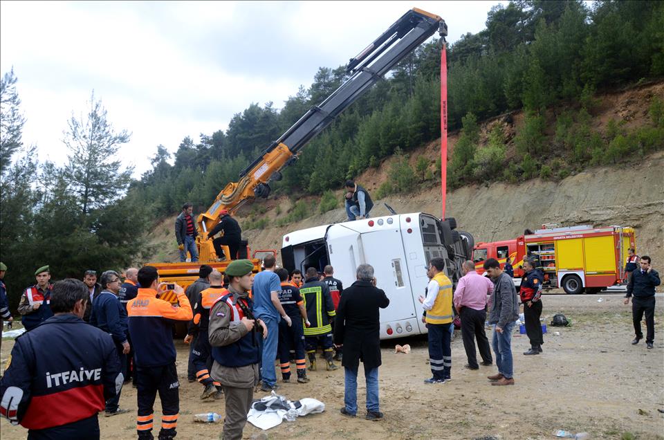 Isparta-Antalya karayolunda kaza