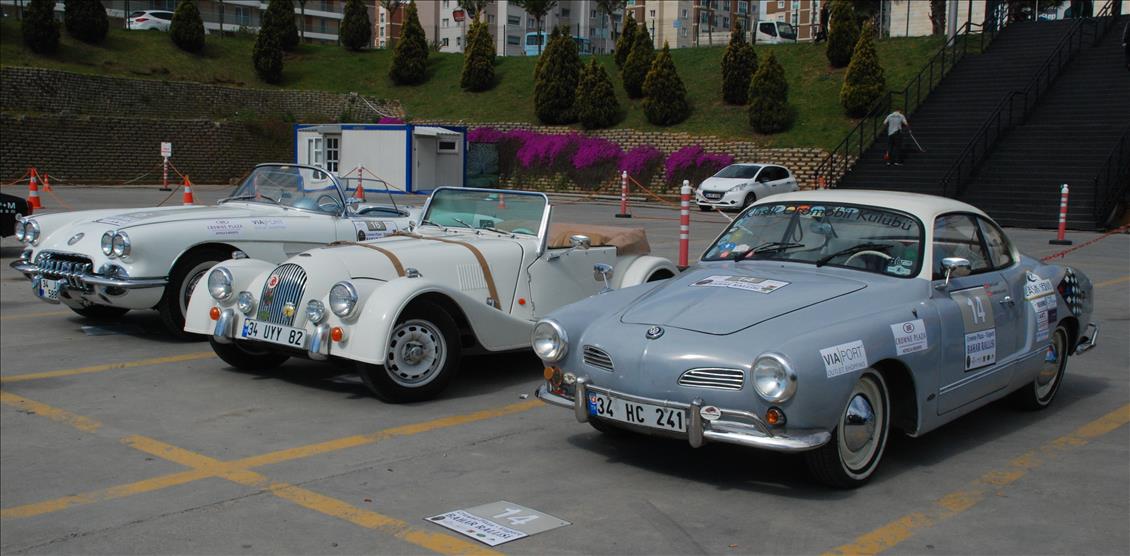 Klasik Otomobil Kulübü'nün "Geleneksel Bahar Rallisi" start aldı