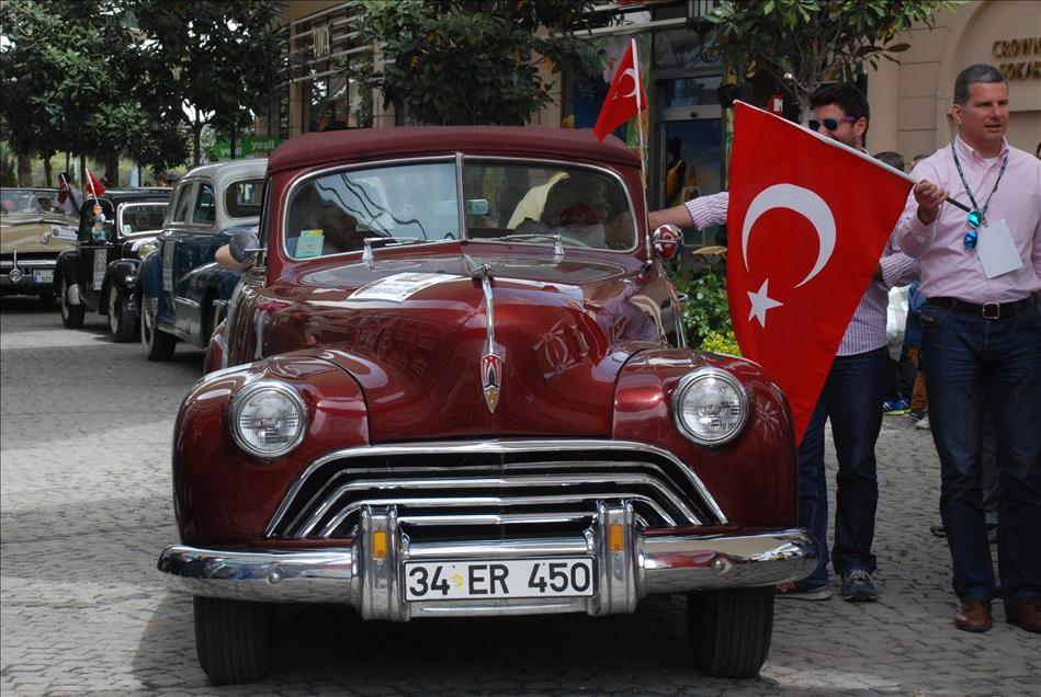 Klasik Otomobil Kulübü'nün "Geleneksel Bahar Rallisi" start aldı
