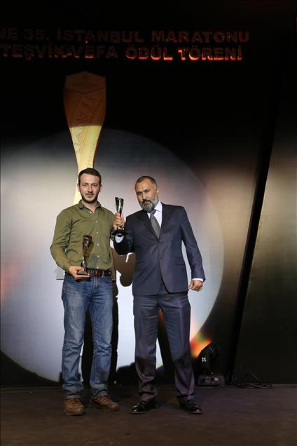 Vodafone 35. İstanbul Maratonu Basın Teşvik ve Vefa Ödül Töreni