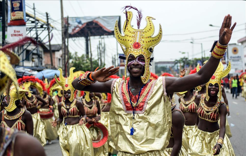 Lagos Carnival in Nigeria Anadolu Ajansı