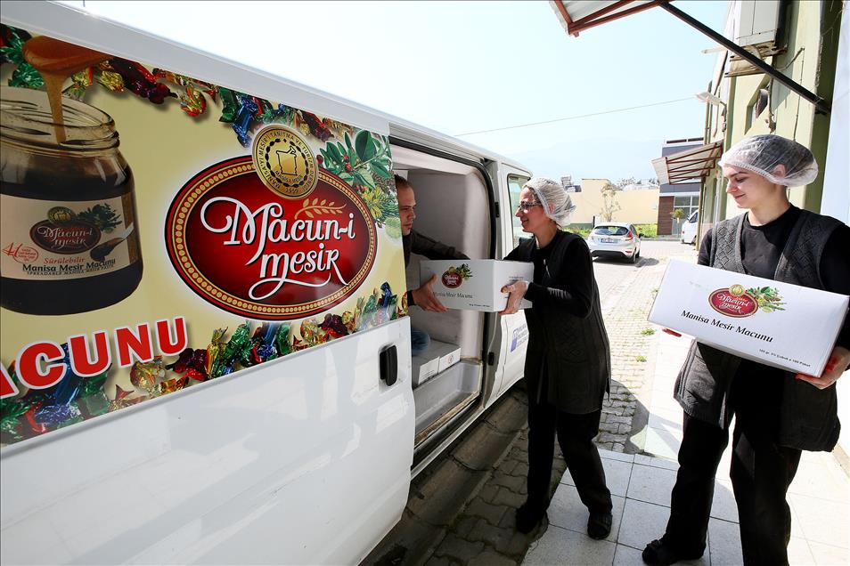 Şifa niyetine 5 ton mesir hafta sonu için hazır