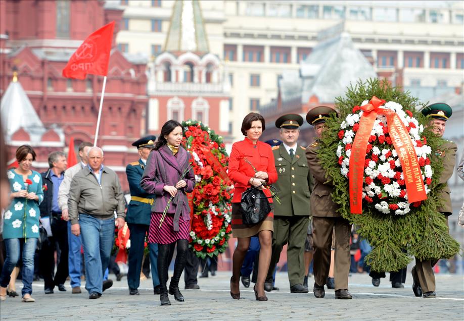 Tribute to Vladimir Lenin on his 144th birthday - Anadolu Ajansı