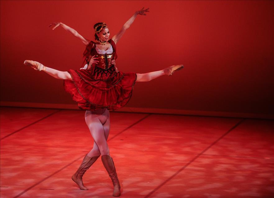 Türk dansçılar, Dünya Dans Günü'nü özel gösteriyle kutladı