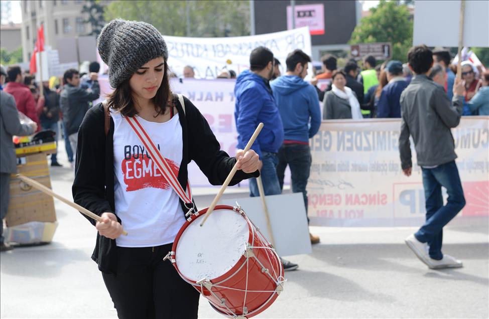 May Day demonstrations in Turkey