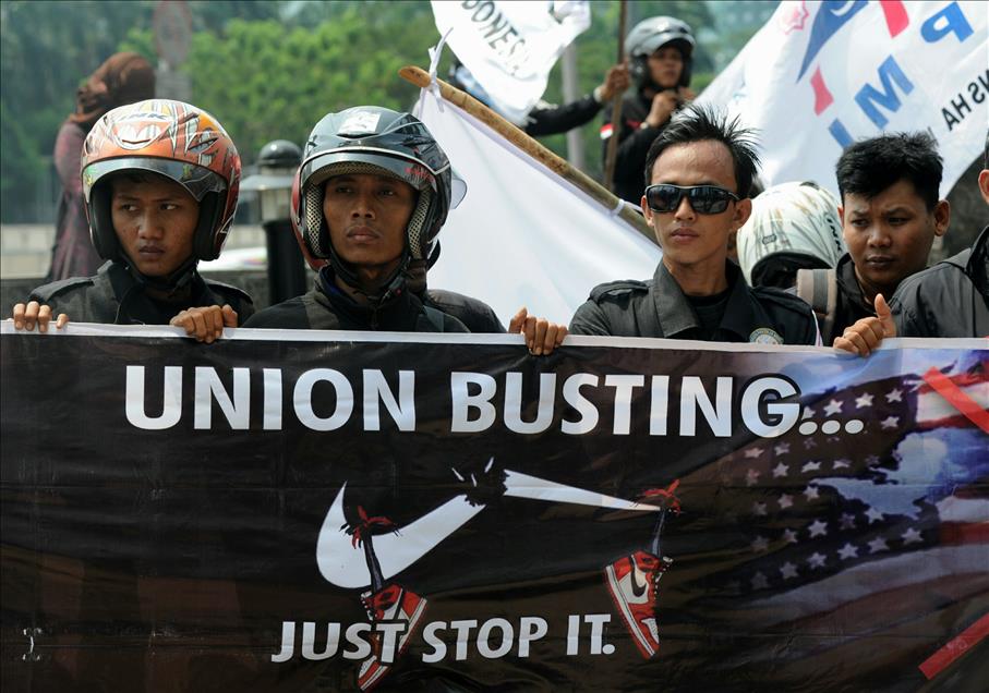 May Day rally in Indonesia
