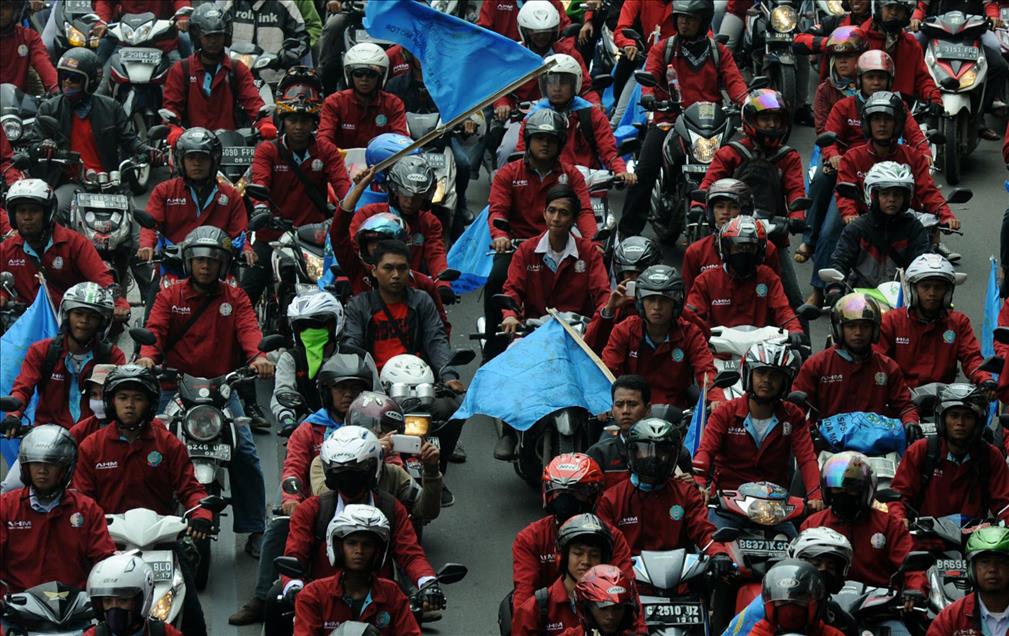 MAY DAY RALLY IN INDONESIA