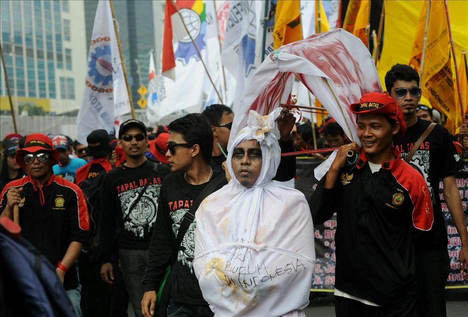 MAY DAY RALLY IN INDONESIA