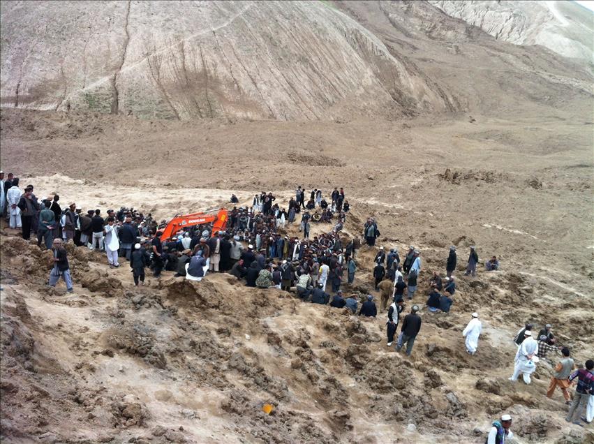 Afganistan'da heyelan faciası