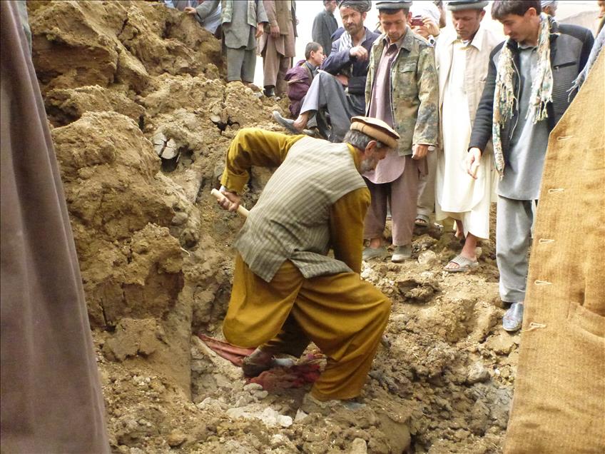 Afganistan'da heyelan faciası