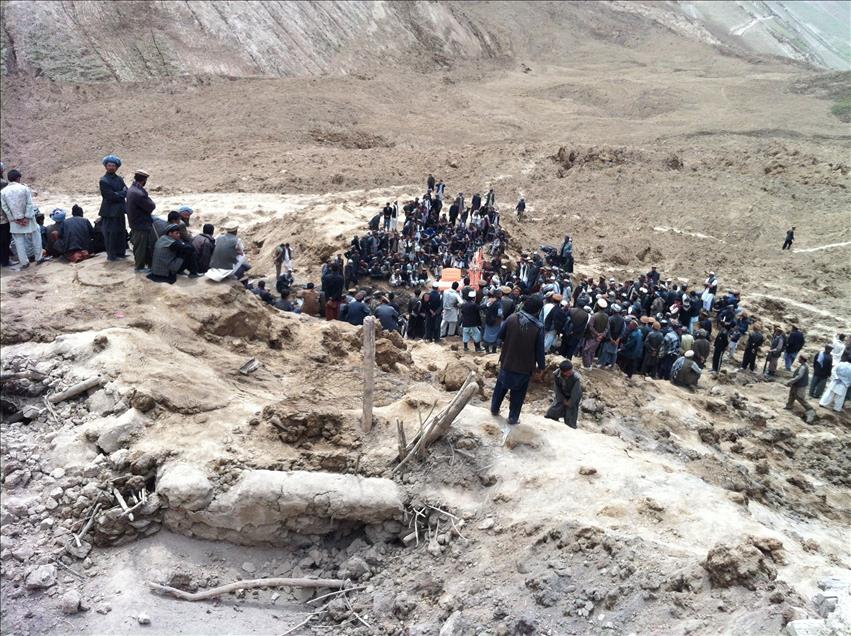 Afganistan'daki heyelan faciası