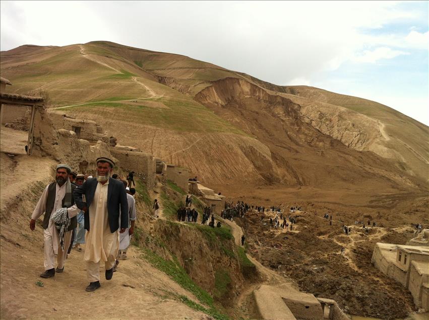 Afganistan'daki heyelan faciası