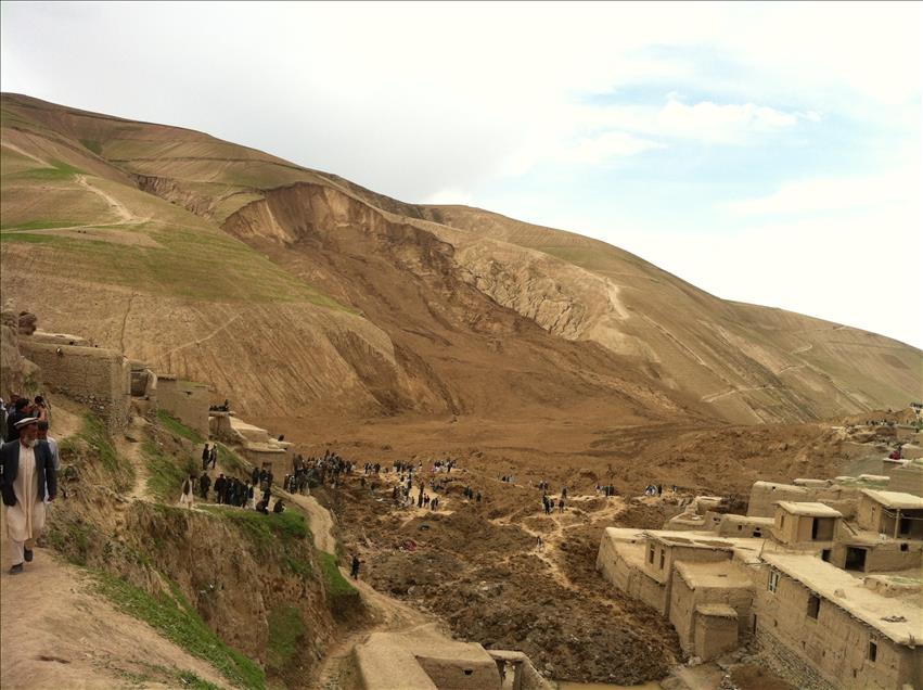Afganistan'da heyelan faciası
