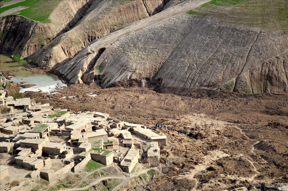 Afganistan'daki heyelan faciası