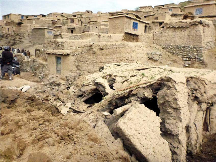 Afganistan'da heyelan faciası