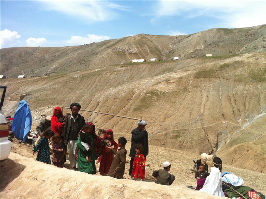 Afganistan'daki heyelan faciası