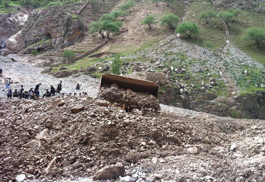 Afganistan'daki heyelan faciası