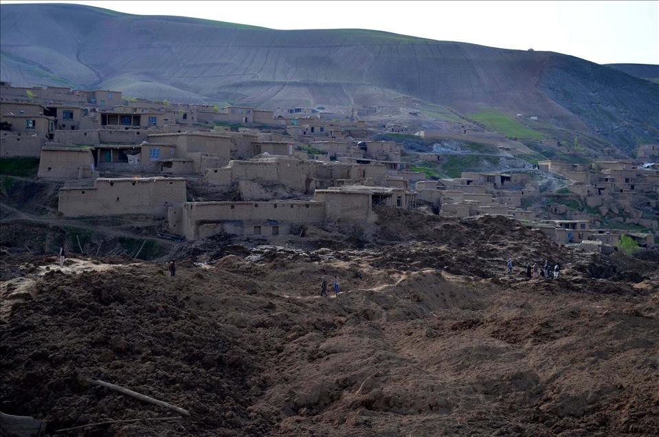 Afganistan'daki heyelan