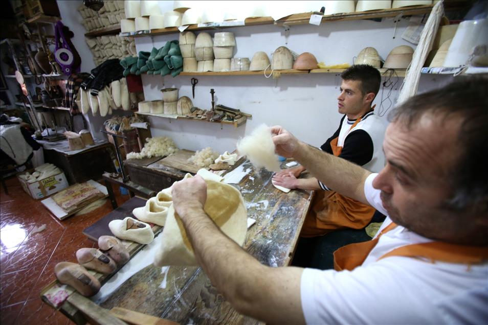 Arnavut fesi "Plisi" asırlara meydan okuyor