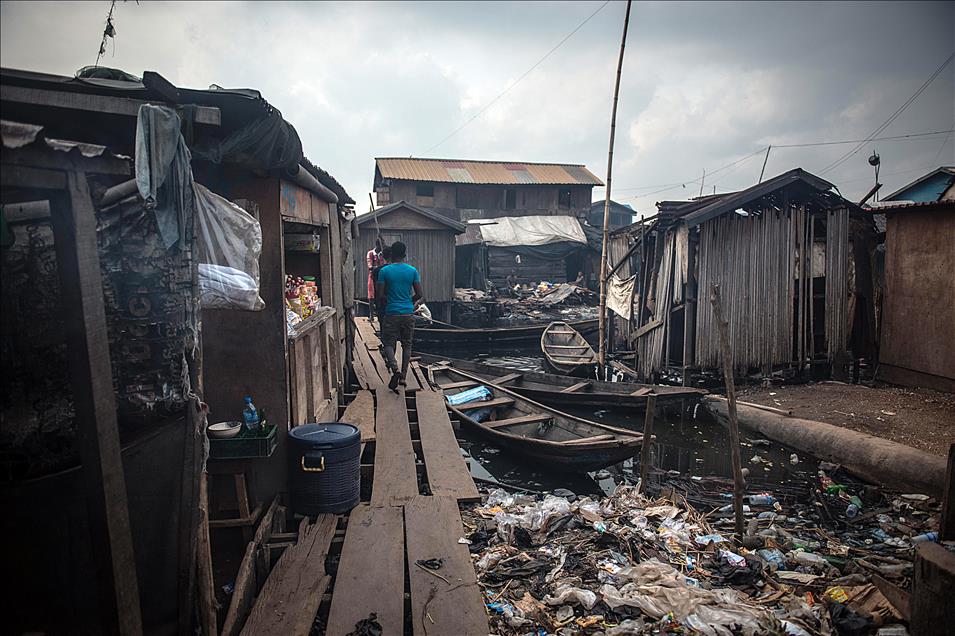 Nigeria Floating Slum - Anadolu Ajansı