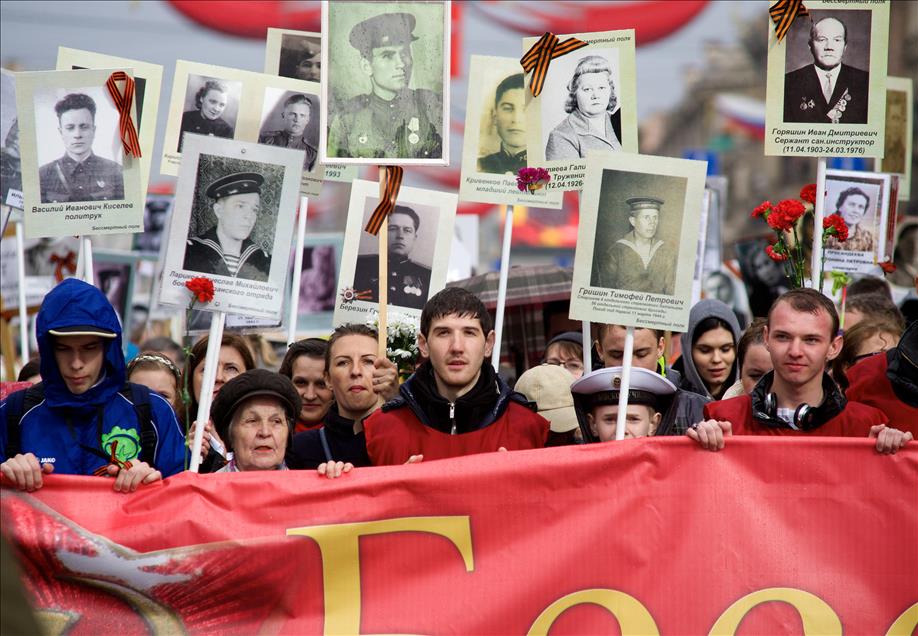 Rusya'da Zafer Günü kutlamaları