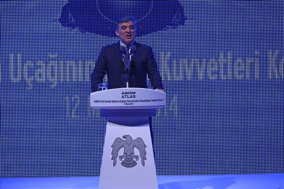 Nakliye uçağı A400M'in teslim töreni