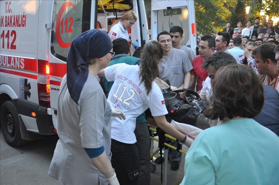 Soma'da maden ocağında yangın