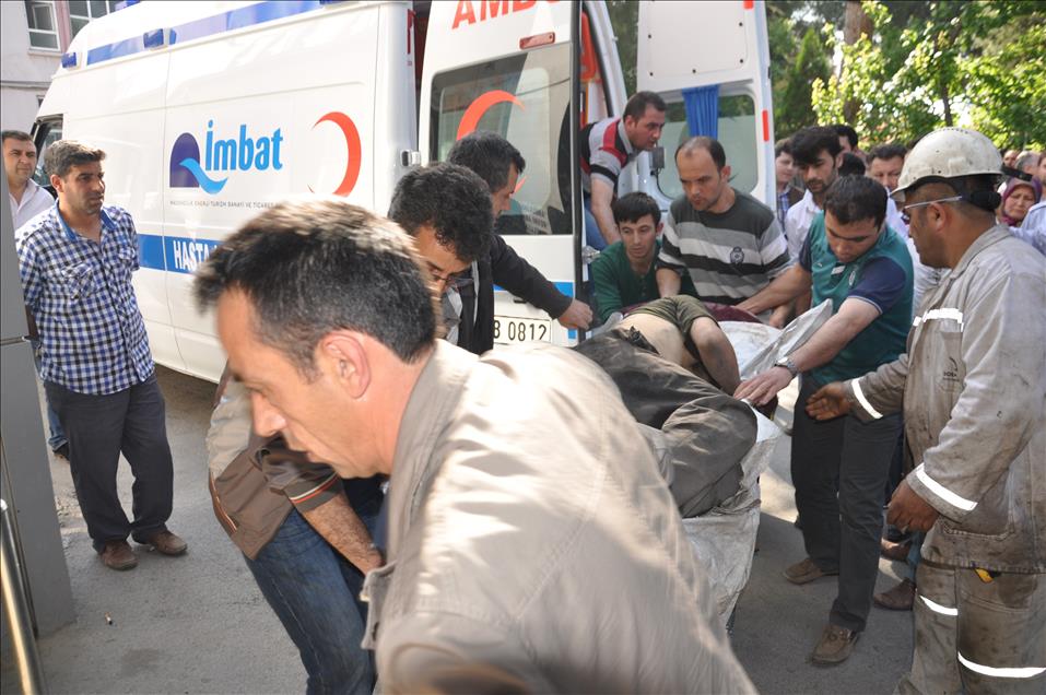 Soma'da maden ocağında yangın