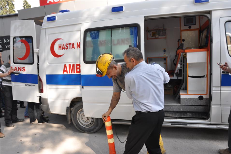 Soma'da maden ocağında yangın