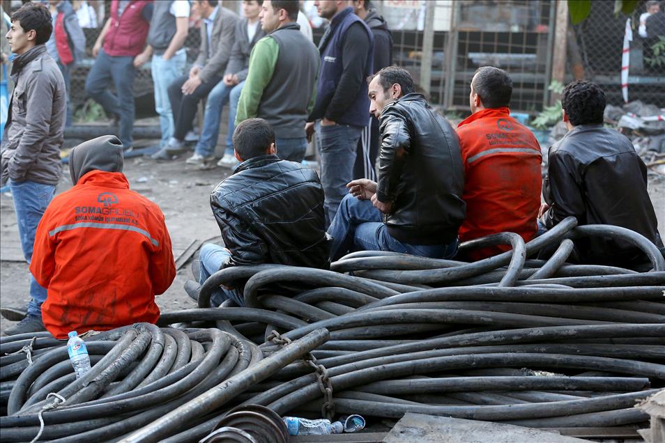 Soma'da maden ocağında yangın