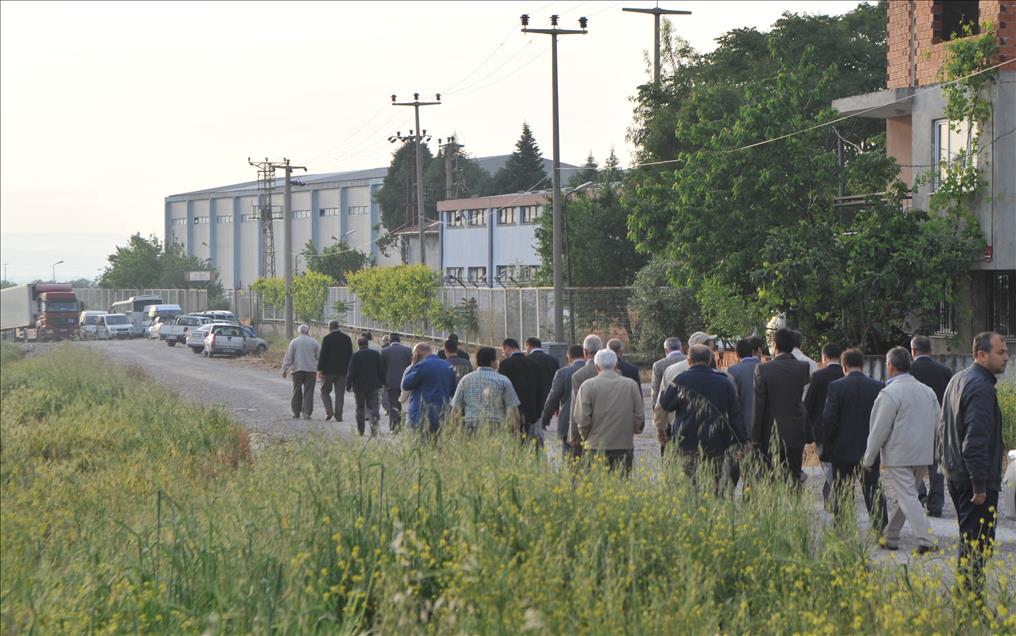 Soma'da maden ocağındaki yangın