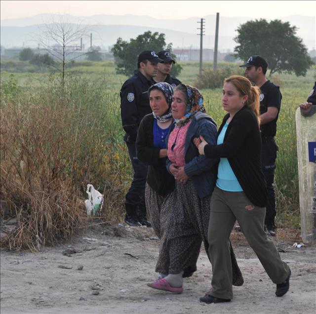 Soma'da maden ocağındaki yangın