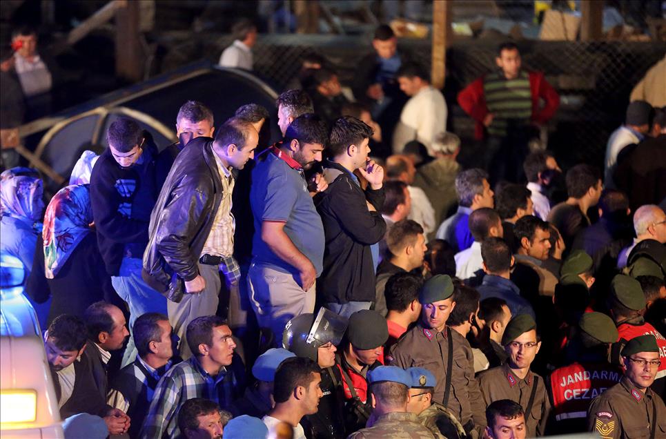Soma'da maden ocağındaki yangın