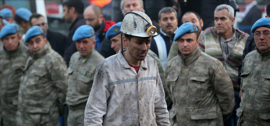 Soma'da maden ocağındaki yangın