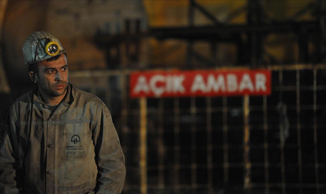 Soma'da maden ocağındaki yangın