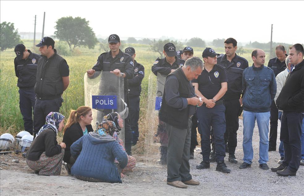 Soma'da maden ocağındaki yangın