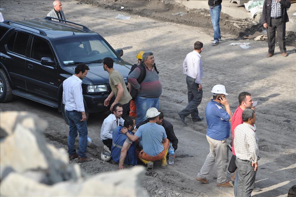 Soma'da maden ocağında yangın