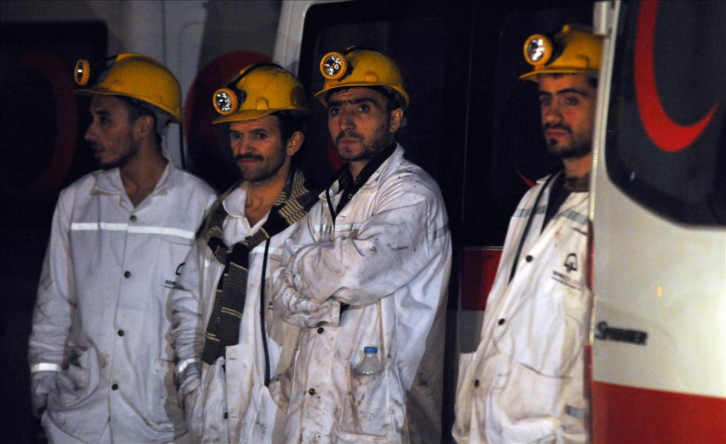 Soma'da maden ocağındaki yangın
