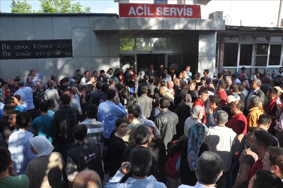 Soma'da maden ocağında yangın