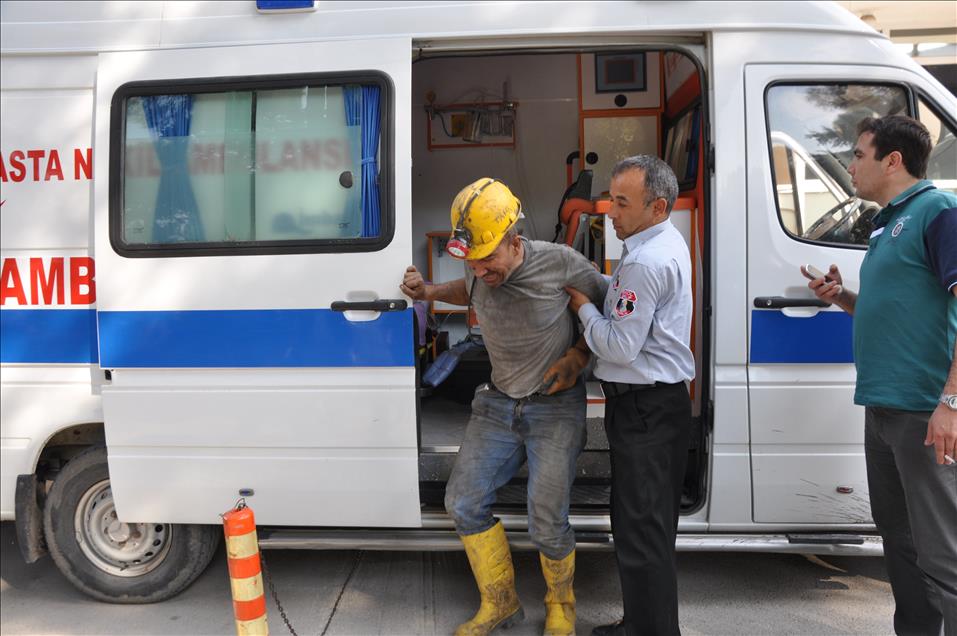 Soma'da maden ocağında yangın