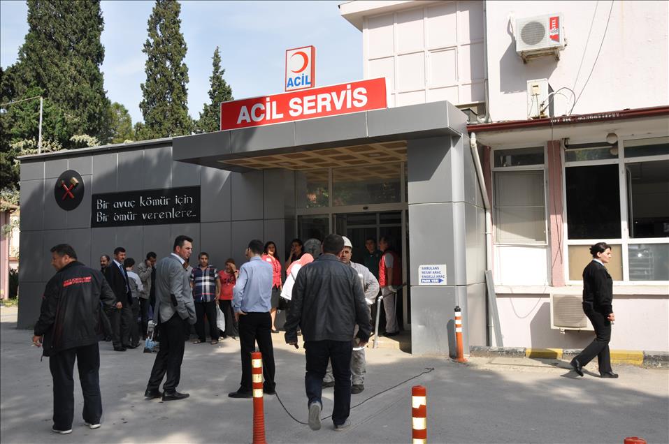 Soma'da maden ocağında yangın