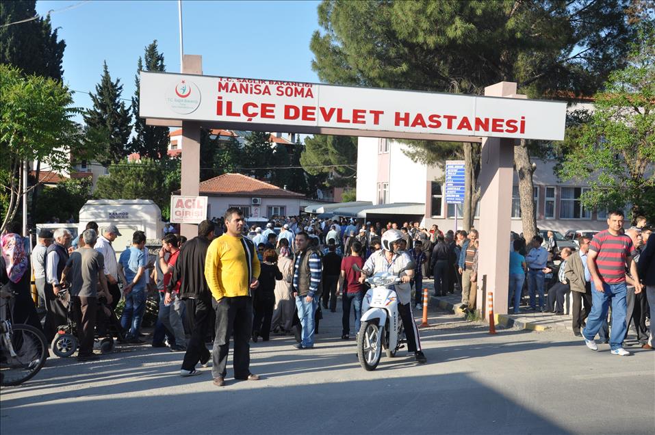 Soma'da maden ocağında yangın