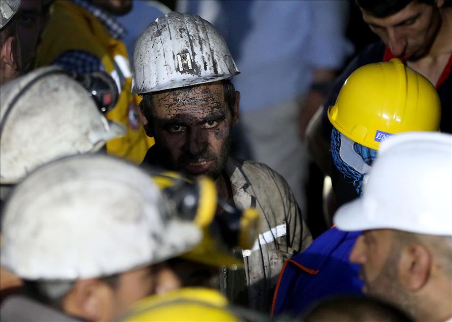 Soma'da maden ocağındaki yangın