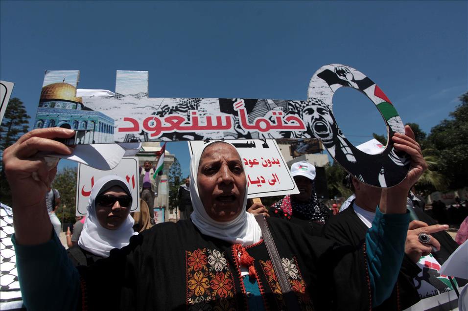 Nakba Day commemoration in Gaza
