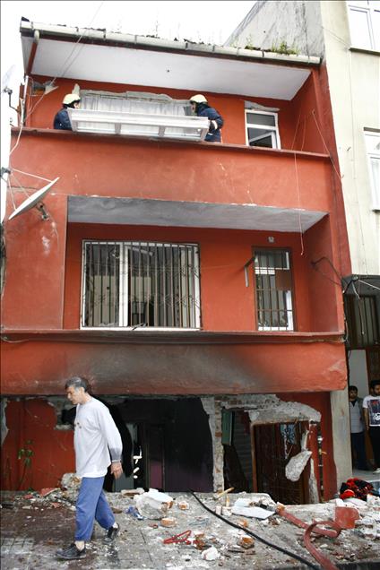 Kağıthane'de doğalgaz patlaması