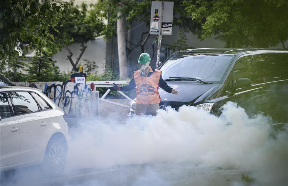 Kızılay'da protesto eylemi
