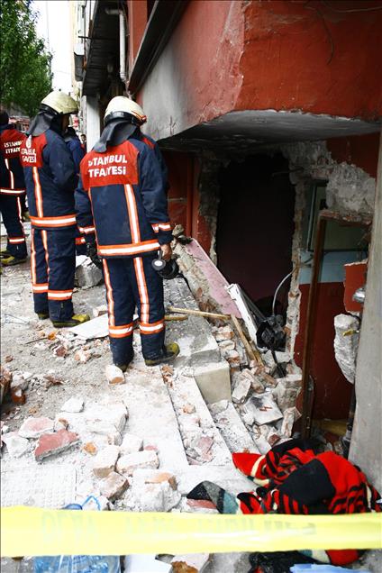 Kağıthane'de doğalgaz patlaması