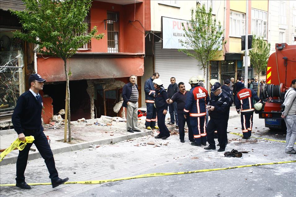 Kağıthane'de doğalgaz patlaması